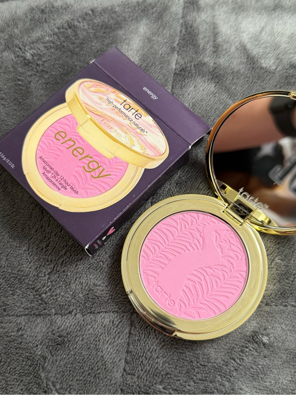 tarte Energy Blush — Vibrant Pink Cheek Color